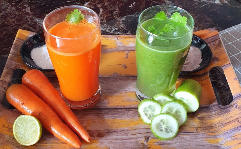 Carrot & Cucumber Juice